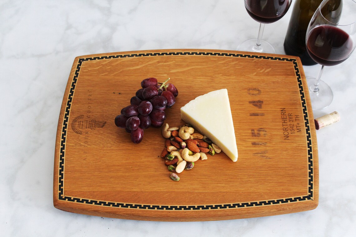 Large Cheese Board With Inlay Wooden Charcuterie Tray Etsy Ireland