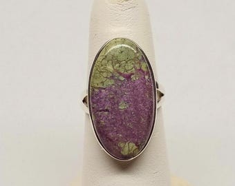 Tasmanian Atlantisite Ring in Silver Sz. 7
