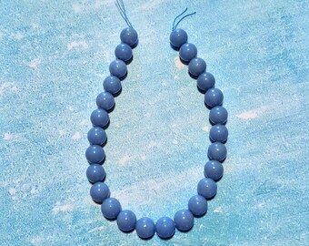 16 mm Angelite Bead Strand
