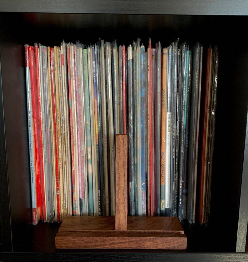 Now Playing Vinyl Record Stand / Display Free Standing Etsy
