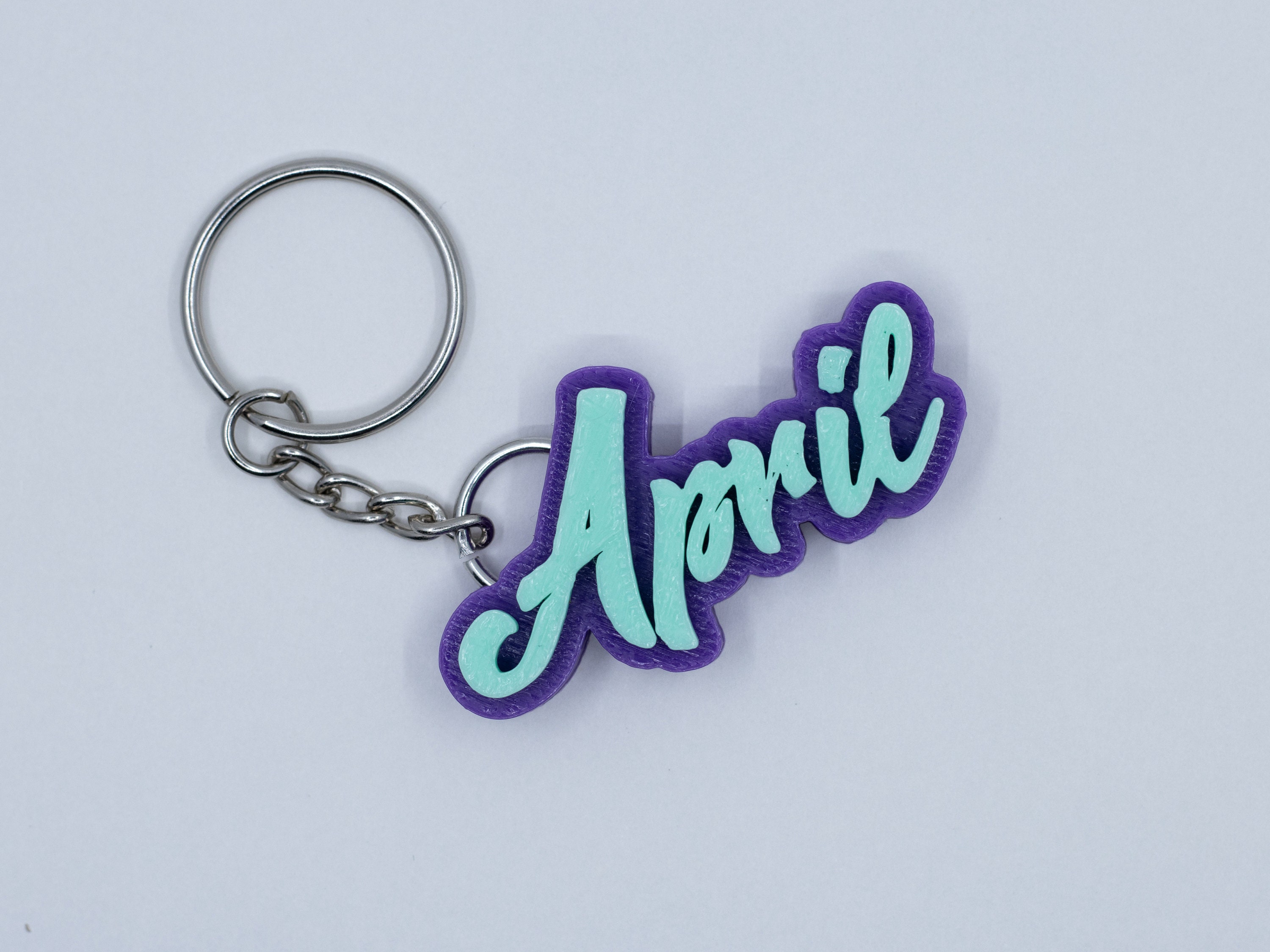 my name pix keychain