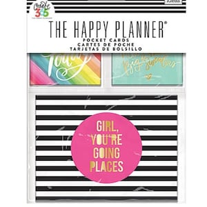 Tarjetas de inspiración para planificación y creación de tarjetas - Tarjetas de bolsillo - Citas motivacionales