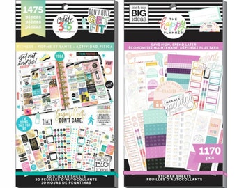 3 Options of Happy Planner Value Stickers Book 624 Life is A - Etsy