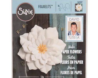 5pc Large Lily David Tutera Cutting Dies by Sizzix - Make Lily/Create Flowers Dies/Wedding Florals