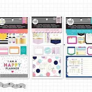 Multi Accessory Pack - Household  Happy planner, Planner accessories, The happy  planner