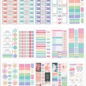 3 Options of Value Sticker Book by Happy Planner-596 Appointments/689 Mood Tracking/672 Happy Kind Faith-Planning Essential Stickers image 10