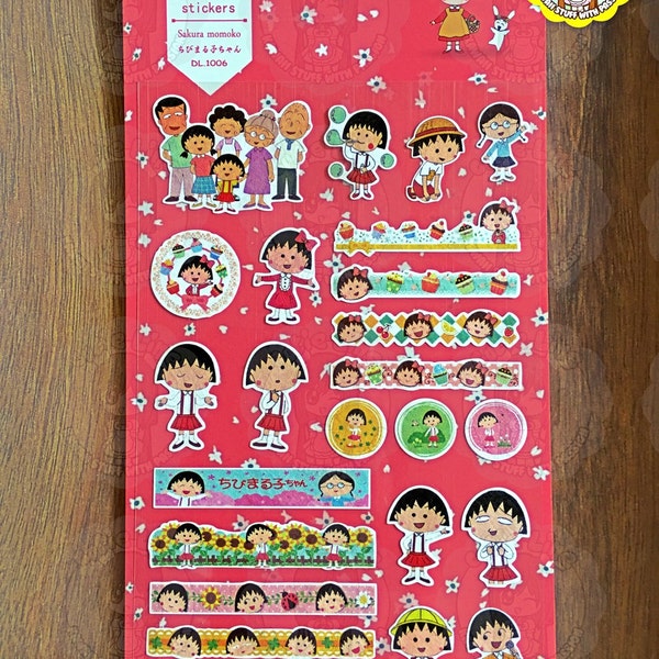 Daisyland Sticker - Sakura Girl / Sweet Macaron / Lucky Cat