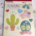 Recollections Stickers Book - Stuck on You- 409pc/pz - 14 sheets stickers - Valentine Themed/Planner Stickers/Girly/Gold Foiled