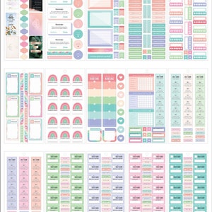 3 Options of Value Sticker Book by Happy Planner-596 Appointments/689 Mood Tracking/672 Happy Kind Faith-Planning Essential Stickers image 9