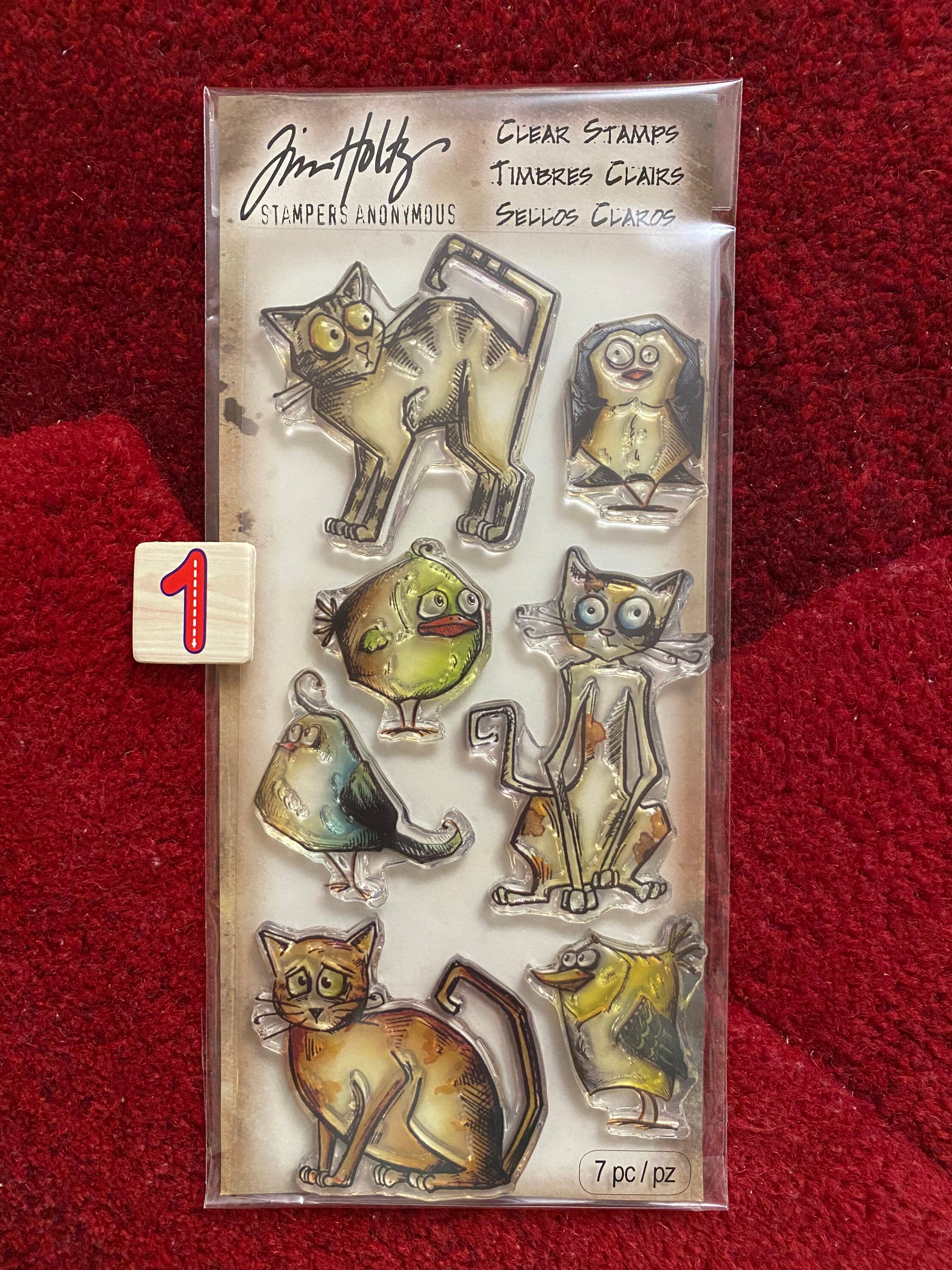 7 opzioni dei set di francobolli chiari tim Holtz 4 | Etsy Italia