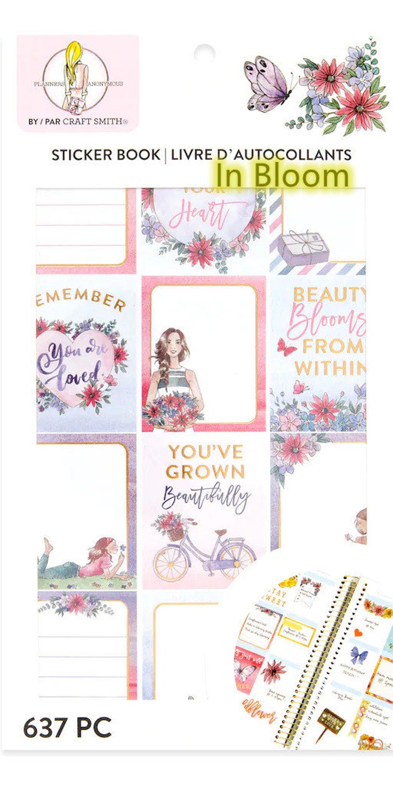 Planners Anonymous Sticker Books by Craft Smithserenity Etsy