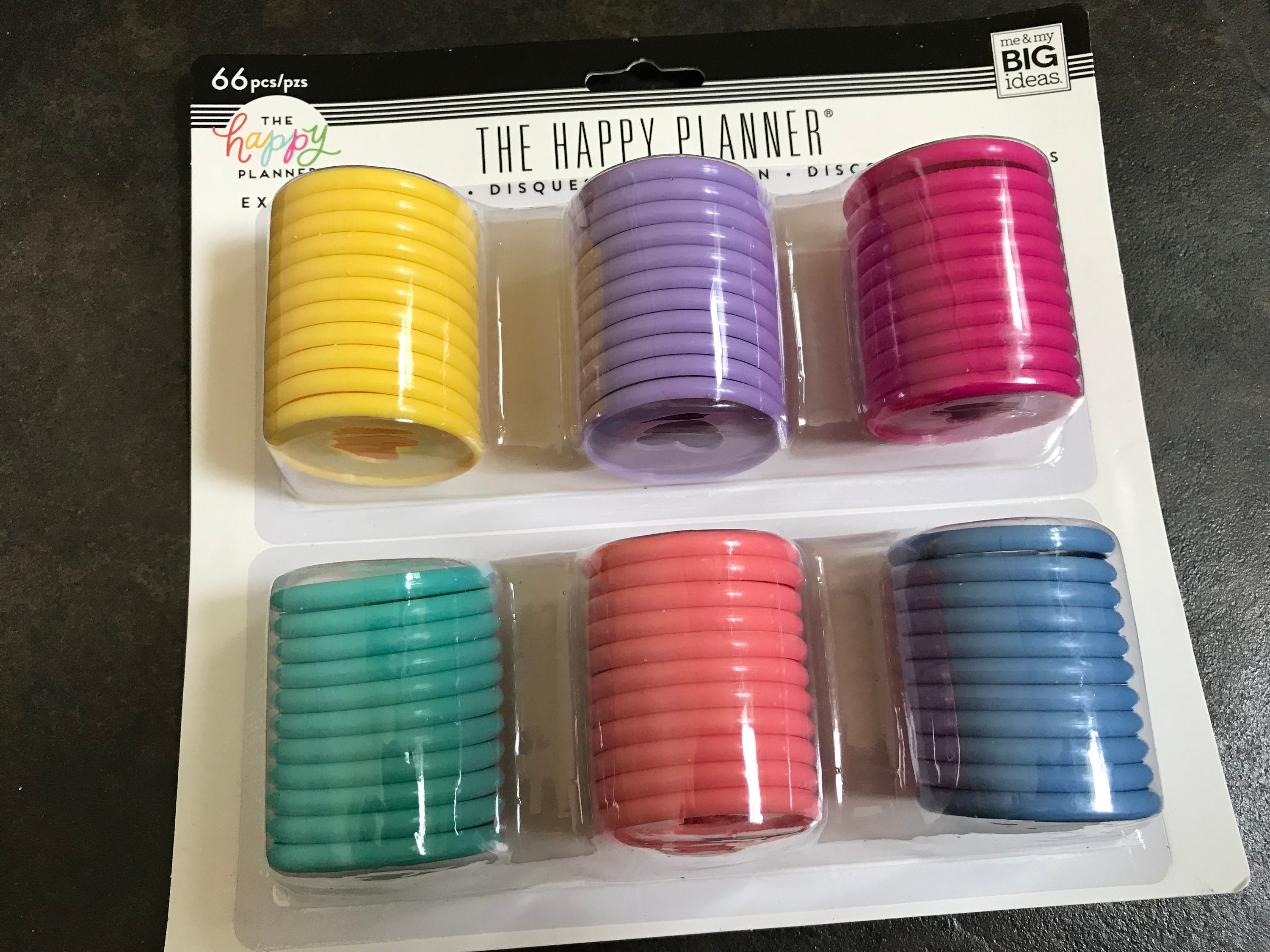 3 Options of Happy Planner Discs Rings Value Pack MINI | Etsy