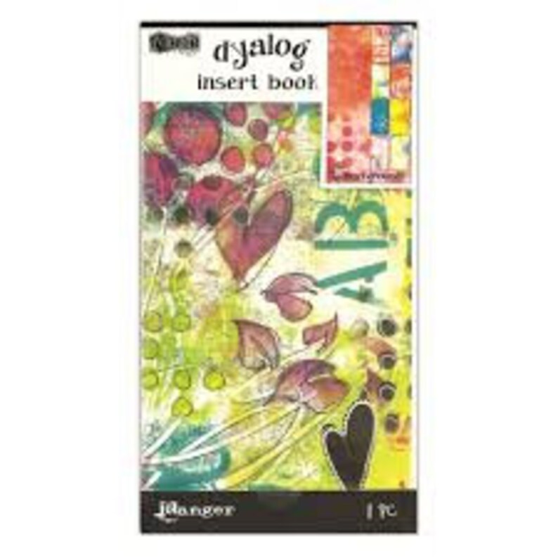 9 Options of Dylusions Dyalog Insert Book by Ranger Dyan Reaveley AgendaGridsLinedDotsBackgroundBlankHandwriting Lines 4.375X8.25