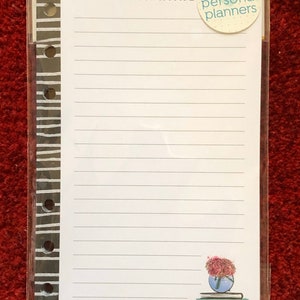 2 Options of Agenda 52 Personal PlannerDouble Sided Notepaper Packs 24 Sheets Donuts/Work Hard 4x6.79 Work Hard