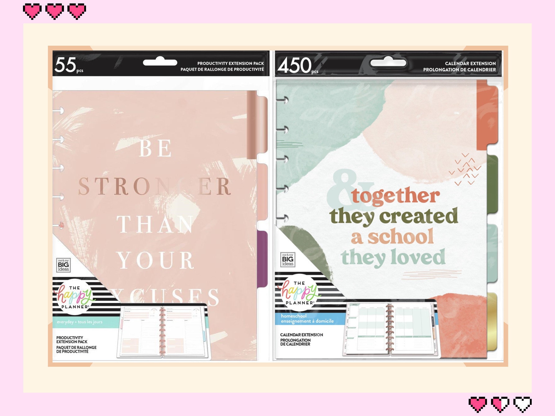 Happy Planner Extension Pack Etsy
