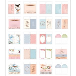 Tiny Sticker Pads by Happy Planner Budget 41pc/Productivity 31pc/Faith 41pc/Colorful Boxes 34pc 3 1/2 x 3 3/8-Budget Planning/Daily Work image 7