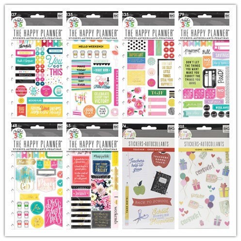 Grey and has Some The Stickers are Soft hues of Pink 2 Lot Elegant Blooms & Things Sunday Funday Devotional Planner Stickers Motivation Learned and Want to Learn Green 