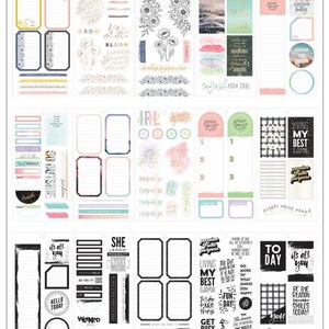 BIG Value Stickers Books by Happy Planner 262 BIG Color Story/459 Such a Good Day/472 Memory Planning image 7