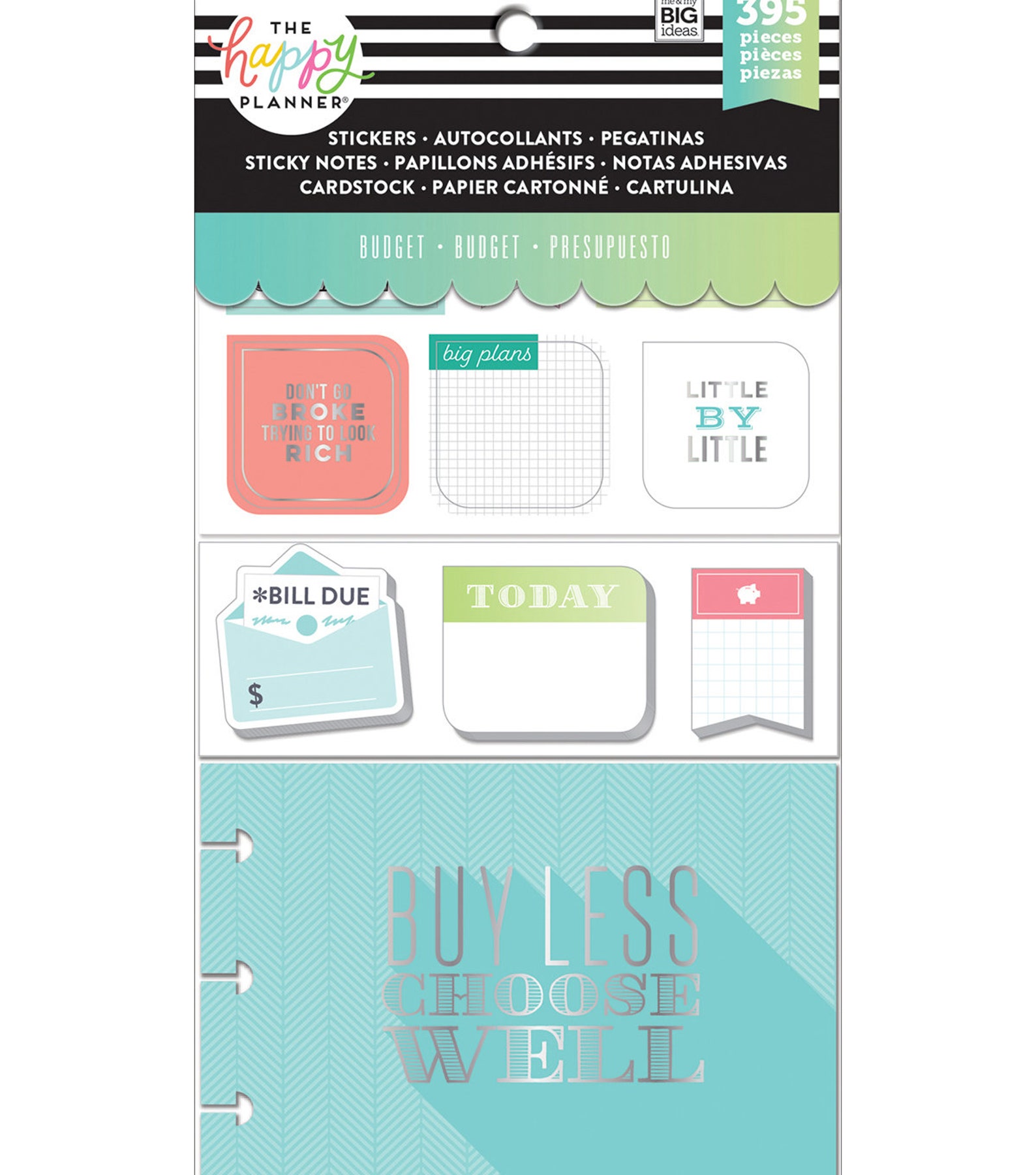 7 Packs of Coordinated Planner Accessories Kit by Happy Etsy