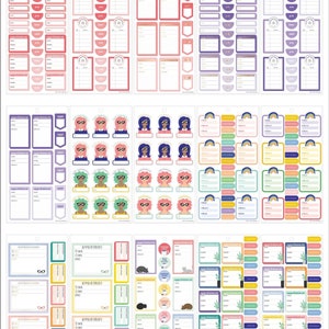 3 Options of Value Sticker Book by Happy Planner-596 Appointments/689 Mood Tracking/672 Happy Kind Faith-Planning Essential Stickers image 4