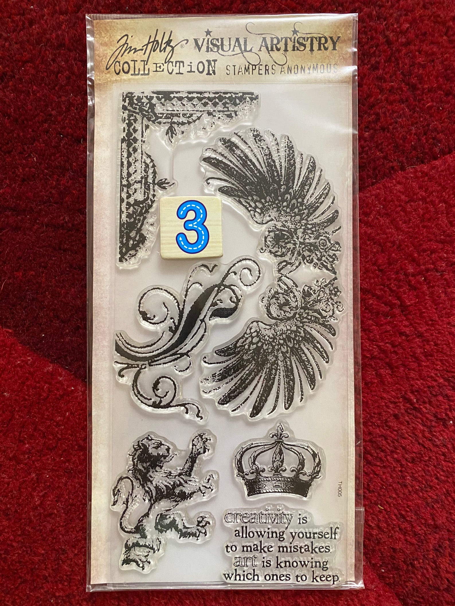 7 Options of Tim Holtz Clear Stamps Sets 4x9.25 Crazy Etsy