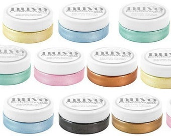 8 Options of NUVO Embellishment Metallic Effect Mousse-Lilac/Lemon Sorbet/Spring Green/Peony Pink/Brown/Silver/Gold