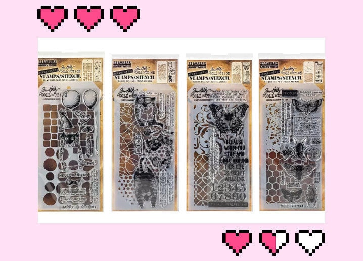 ティムホルツクリングスタンプとダイ バターフライ ティムホルツ