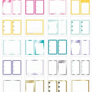 Tiny Sticker Pads by Happy Planner Budget 41pc/Productivity 31pc/Faith 41pc/Colorful Boxes 34pc 3 1/2 x 3 3/8-Budget Planning/Daily Work 画像 9