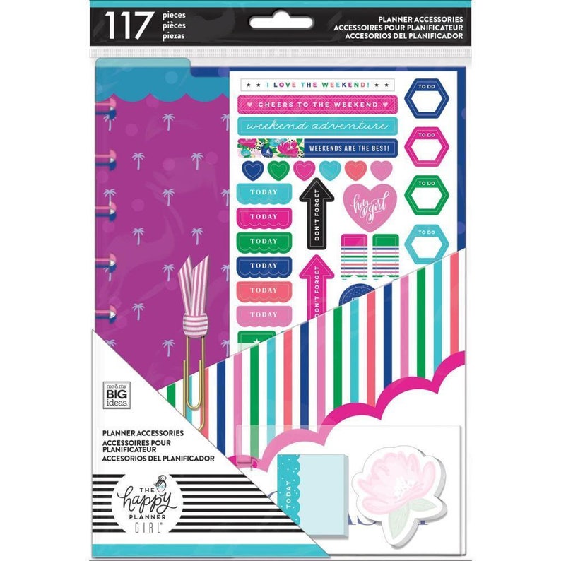 3 Options of Classic Multi Accessory Pack by Happy Planner Etsy