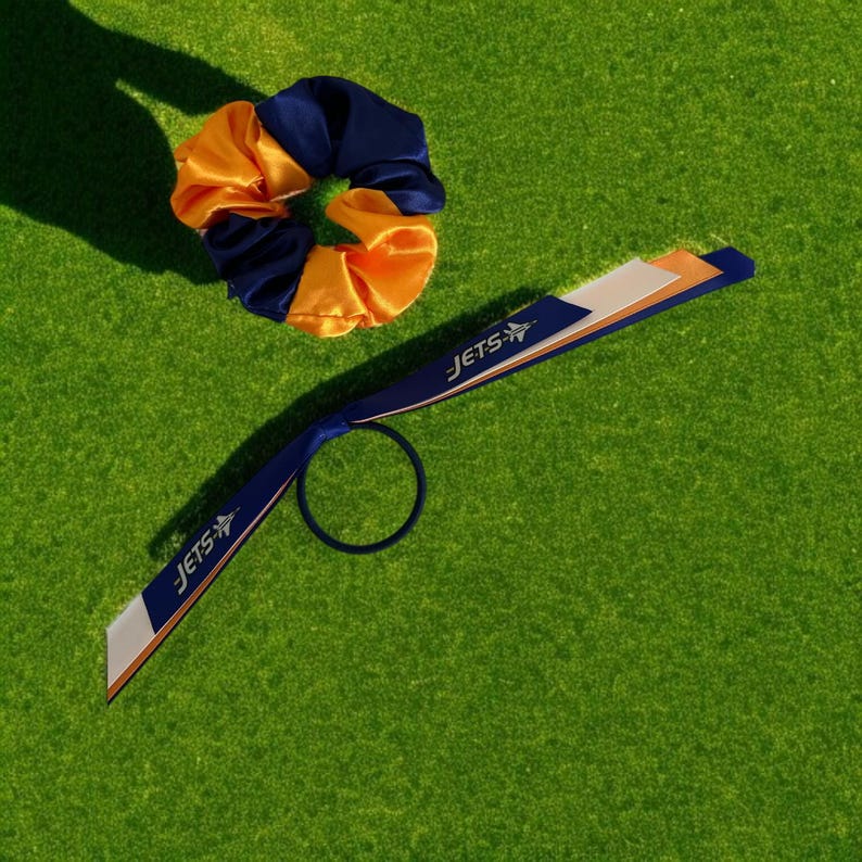 Netball Team Custom Ponytail Ribbon | Quality Sublimation Print ...
