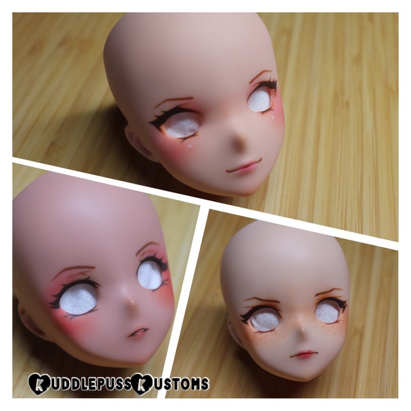 Commissions for Smart Doll Custom Face-up OOAK - You Provide Head