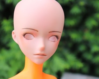 Smart Doll Semi Real Custom Face-up OOAK Tea Head