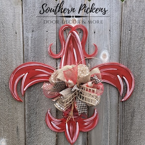 Fleur-de-lis-deurhanger langoesten