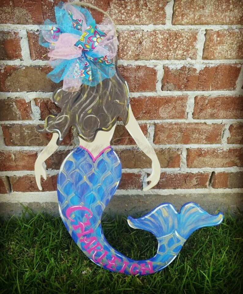Mermaid Door Hanger