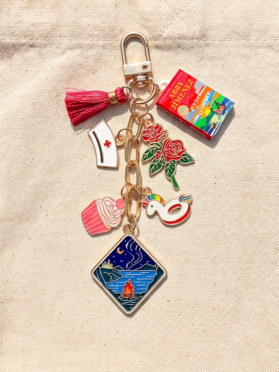 Just For The Summer bag charm | Inspired by Abby Jimenez book