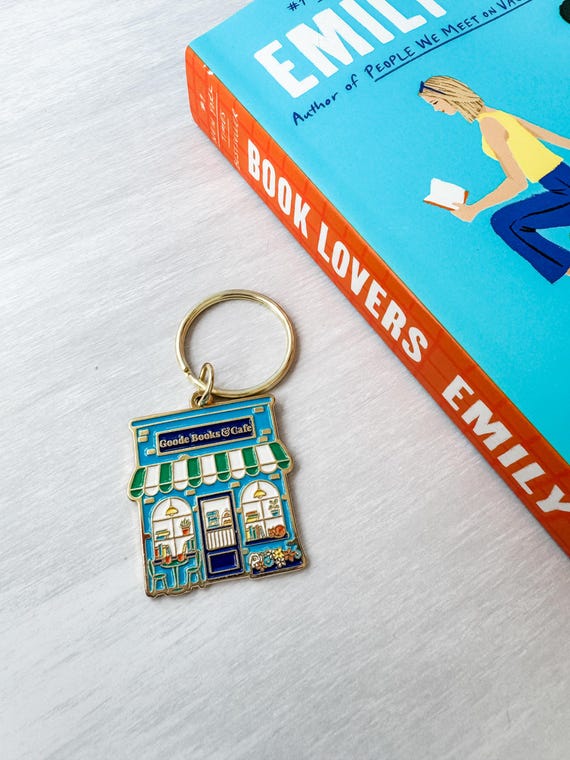 Book Lovers Goode Books Keyring | Emily Henry Fan Gift