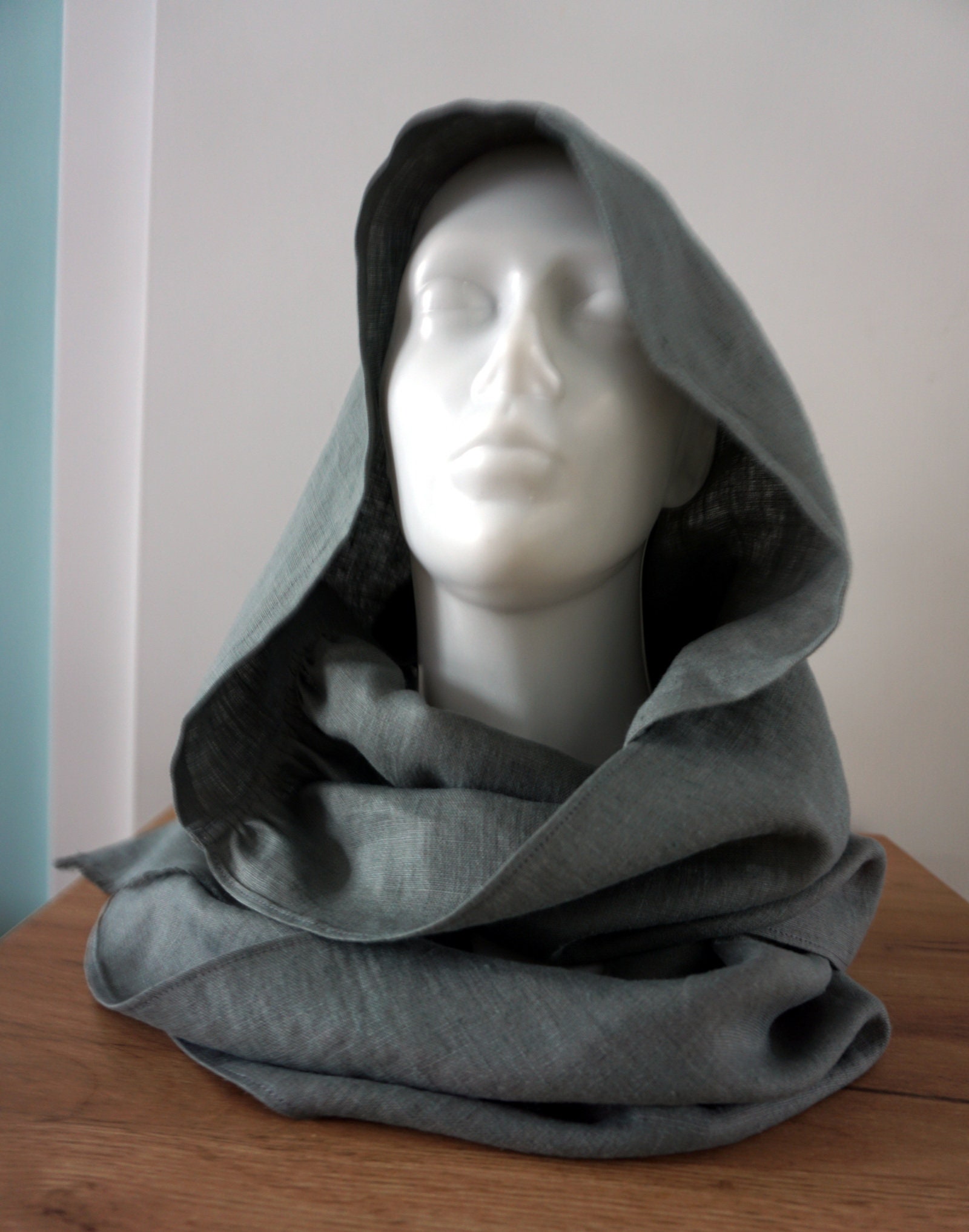 小物 hood / scarf Amazon.com: Hooded Scarf, plush fleece. 10 colors to choose