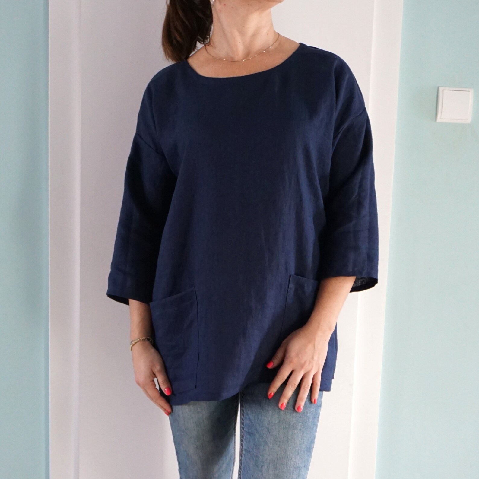 Plus Size Linen Blouse Linen Blouse Plus Size Top Linen Etsy