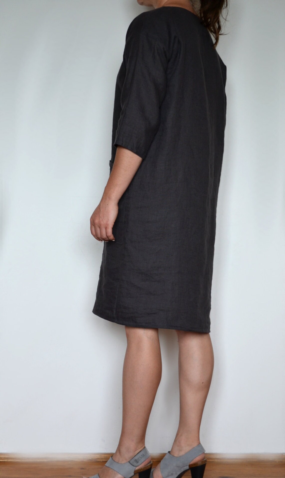 Plus Size Dress, Plus Size Linen Dress, Linen Dress, Womens Dresses, Loose Dress, Linen Clothing