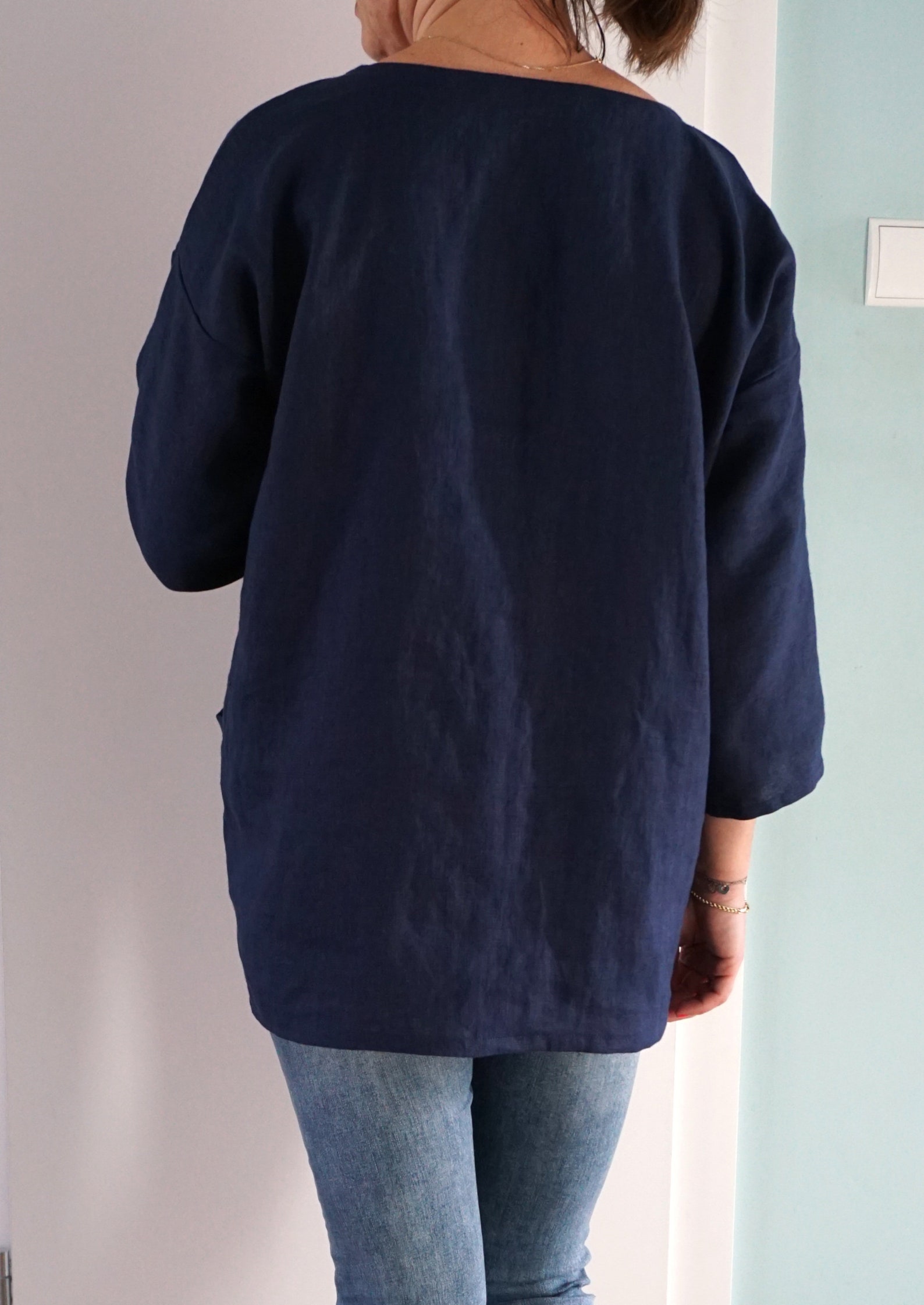 Plus Size Linen Blouse Linen Blouse Plus Size Top Linen Etsy