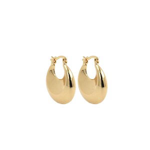1 paar, Diamond Cut Gold Hoops, Gold Hoop Oorbellen, 18K Gold Filled Basket Hoop Oorbellen, Medium Basket Dangle Hoops, 26x23x7.5mm