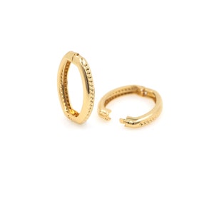 18K Gold Filled Mountaineering Clasp, Gold Clasp, Press Clasp, Oval Clasp, Spring Clasp,  DIY Jewelry Accessories,19.7*26.5*3.7mm