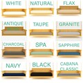 Sunbrella Twin XL Outdoor Mattress Cover for Porch Beds Daybeds and Swings. Zippered and Fully Encases Mattress - Multiple Colors & Depths