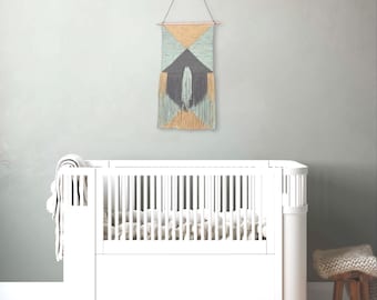 Nursery wall art, wall hanging, tapestry