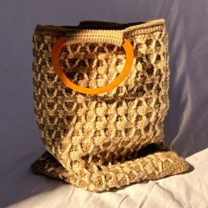 Crochet Purse, Market Bag, One of a Kind, Unique Purse