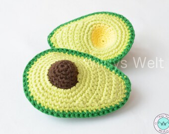 Spielzeug "Avocado" gehäkelt
