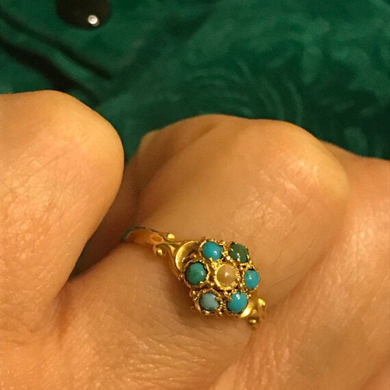 Victorian flower ring#antique flower ring# victori