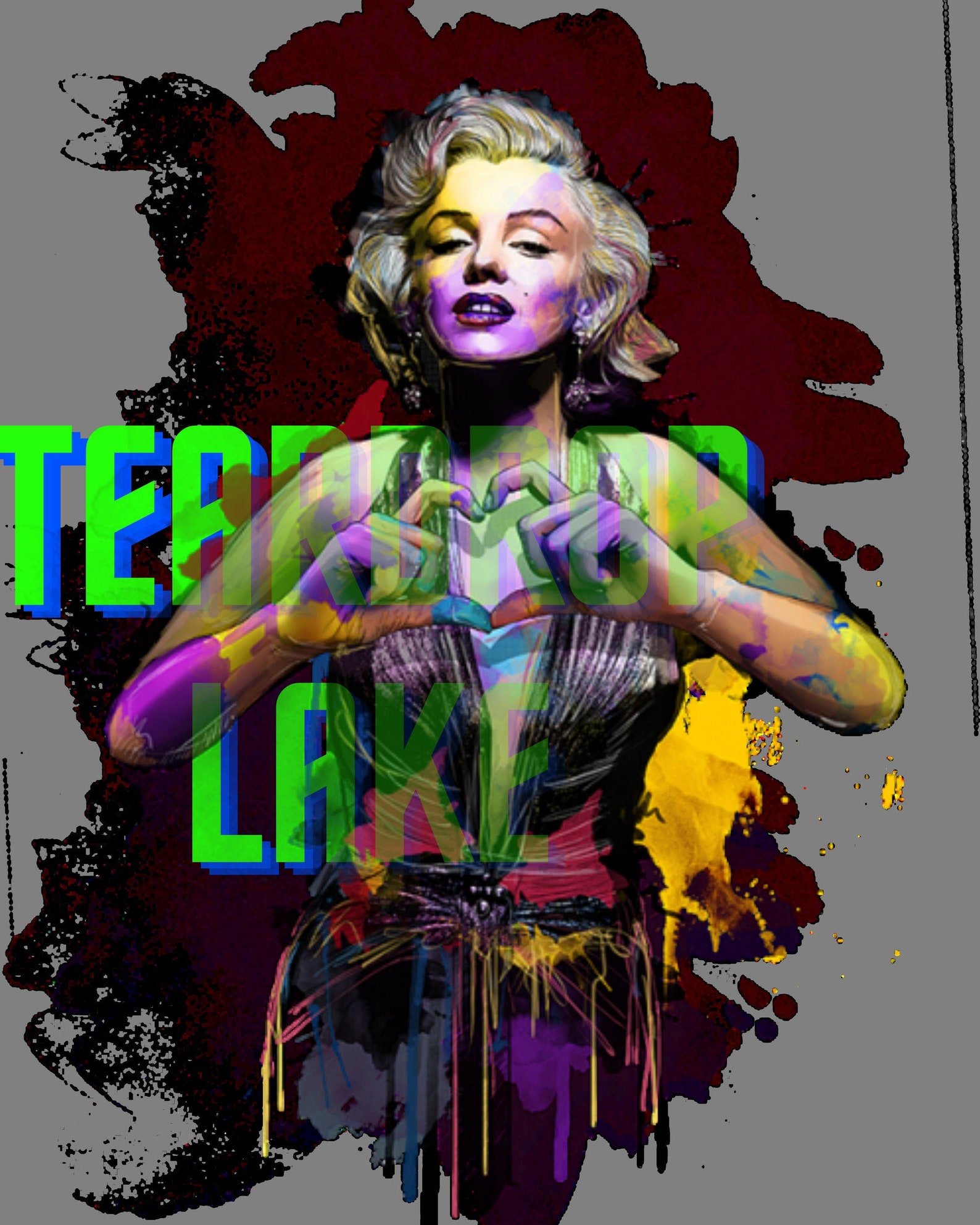 Marilyn Monroe Pop Art Transparent Background Clip Art Digital | Etsy