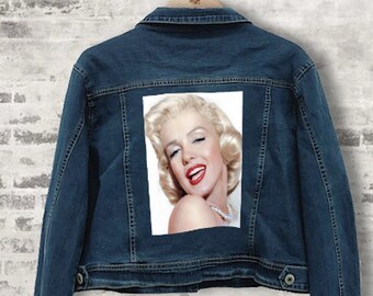 marilyn monroe jean jacket