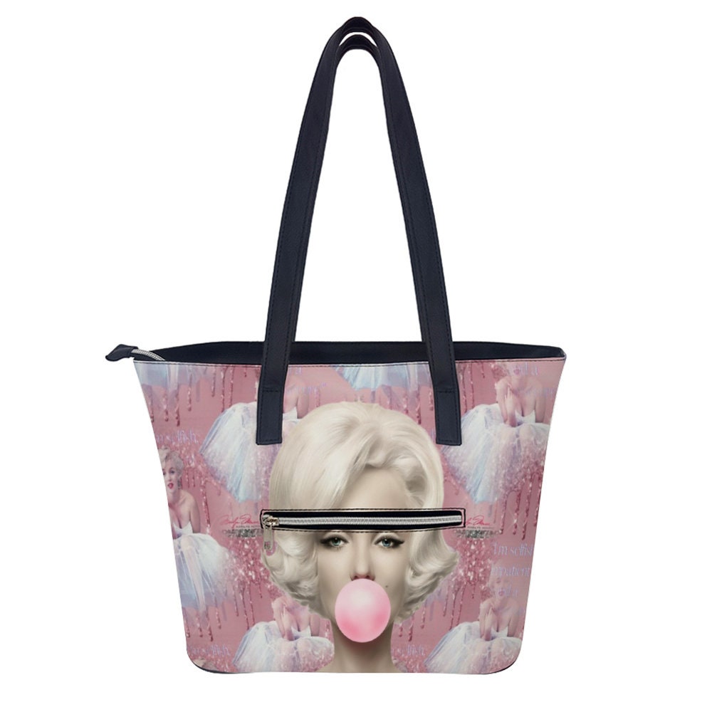 Marilyn Monroe Faux Leather Cruelty Free Stylish Handbag - Etsy Australia